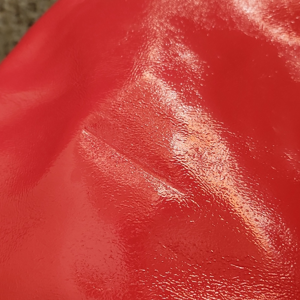 Michael Kors red patent with gold hardware purse - Picture 16 of 16